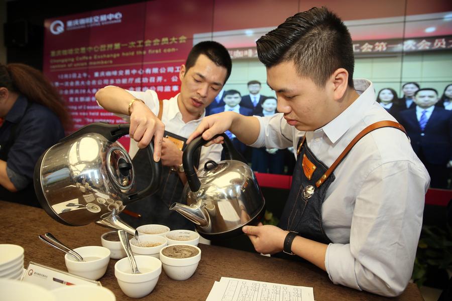 A glimpse of coffee exchange in Chongqing