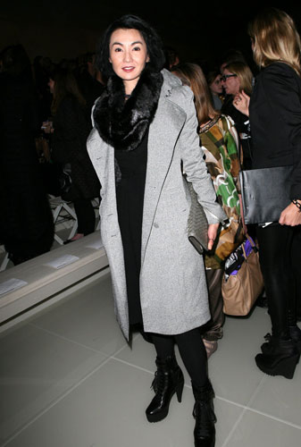 Fashionista Maggie Cheung in London