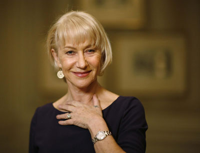 Helen Mirren shows up for a portrait in Beverly Hills