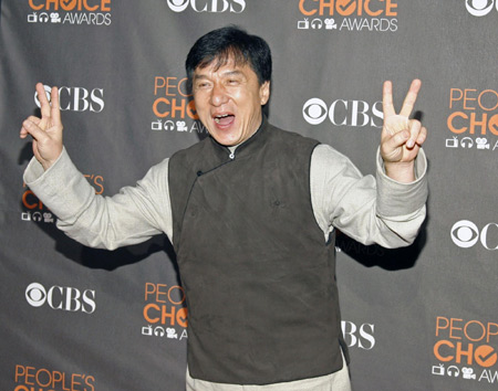 Jackie Chan at the 2010 People's Choice Awards