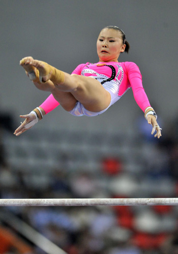 China wrap up 5 gymnastics gold