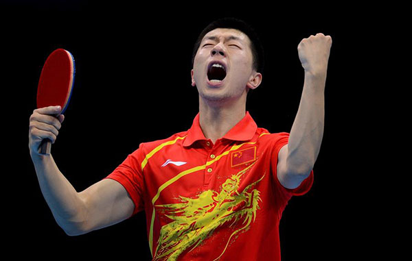 Ma thirsting to toast more table tennis gold