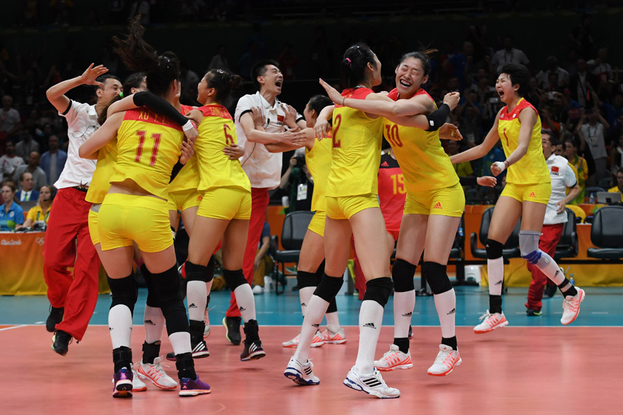 China wins women's volleyball gold after 12 years