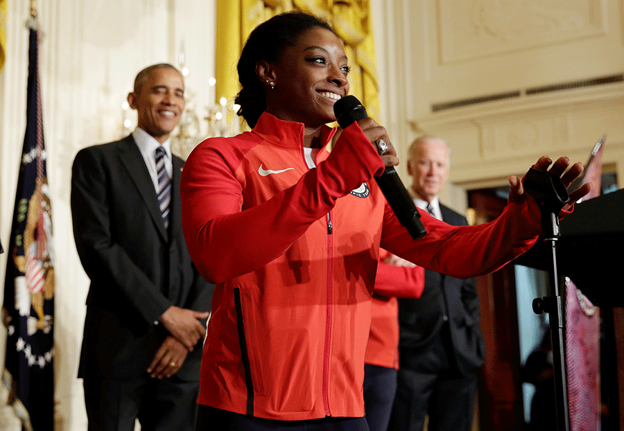 Obama celebrates 2016 Olympic athletes at White House