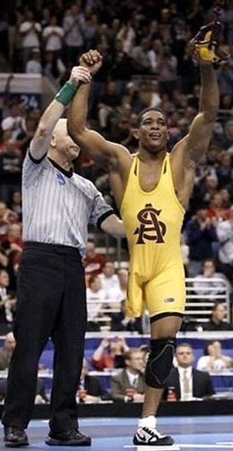 One-legged US wrestler wins NCAA wrestling title