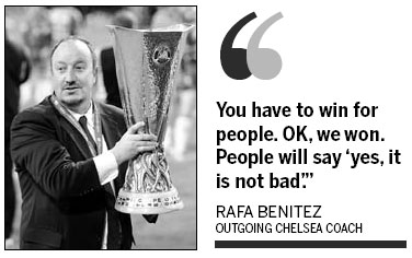 Benitez turns boos to cheers