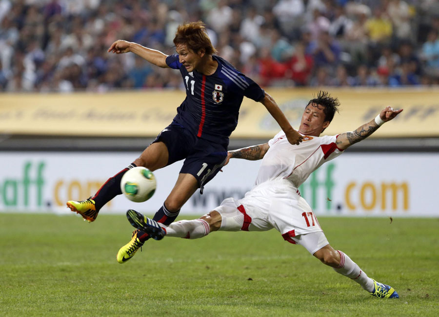 Holders China tie Japan 3-3 in East Asian Cup opener