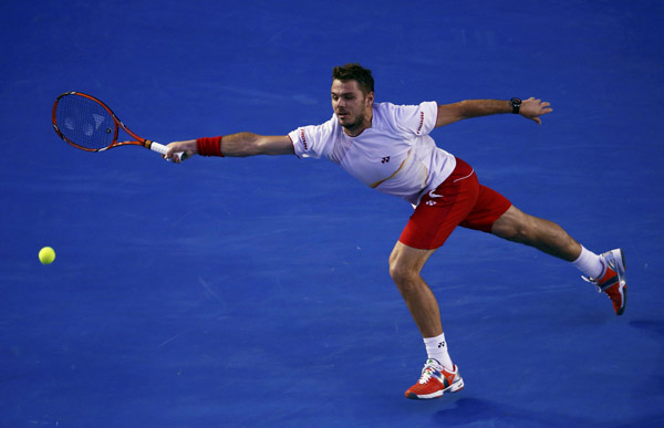 Wawrinka fells Berdych to reach first grand slam final