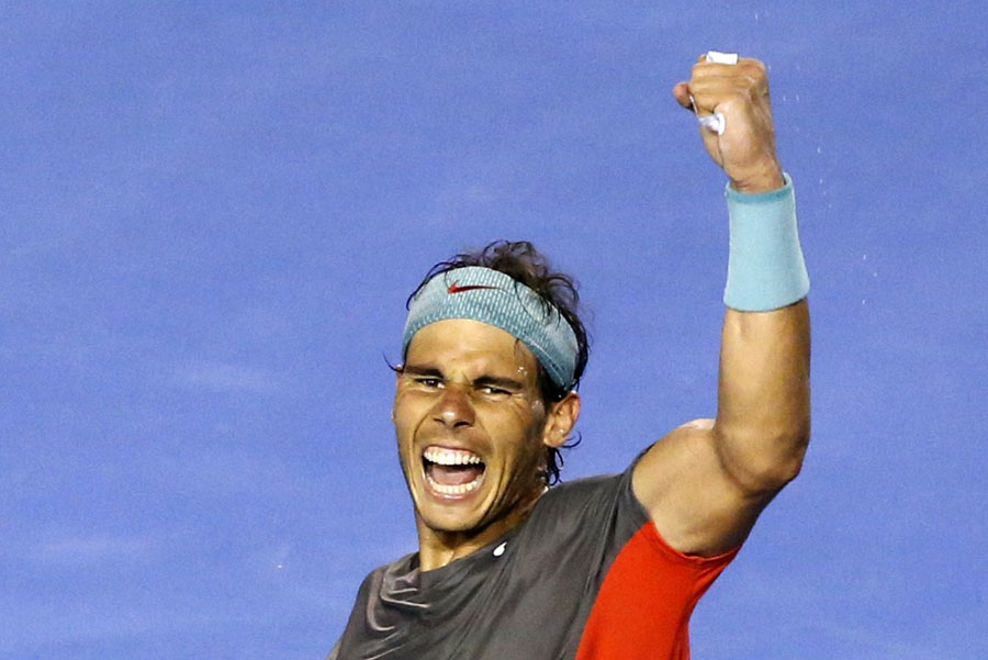 Nadal routs Federer to reach 3rd Aussie Open final