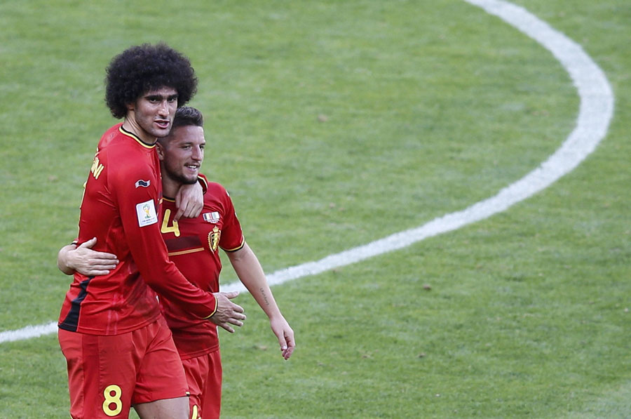 Belgium overcome stage fright to edge past Algeria 2-1