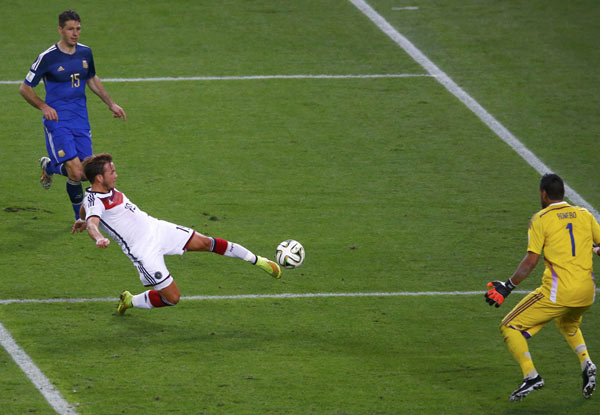 Germany wins World Cup on Mario Gotze's brilliance