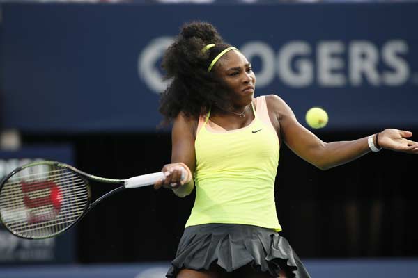 Serena Williams advances in Rogers Cup in Toronto