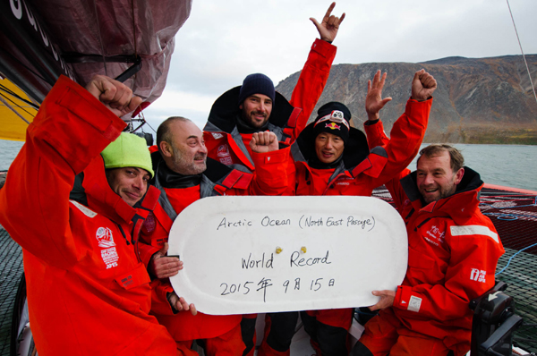 Chinese skipper sets new record with fastest Arctic voyage