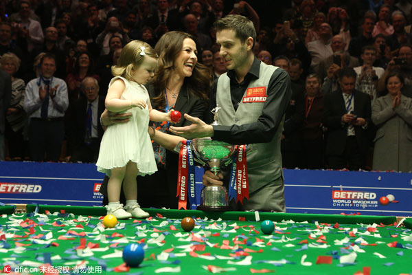 Selby denies Ding's first world title attempt