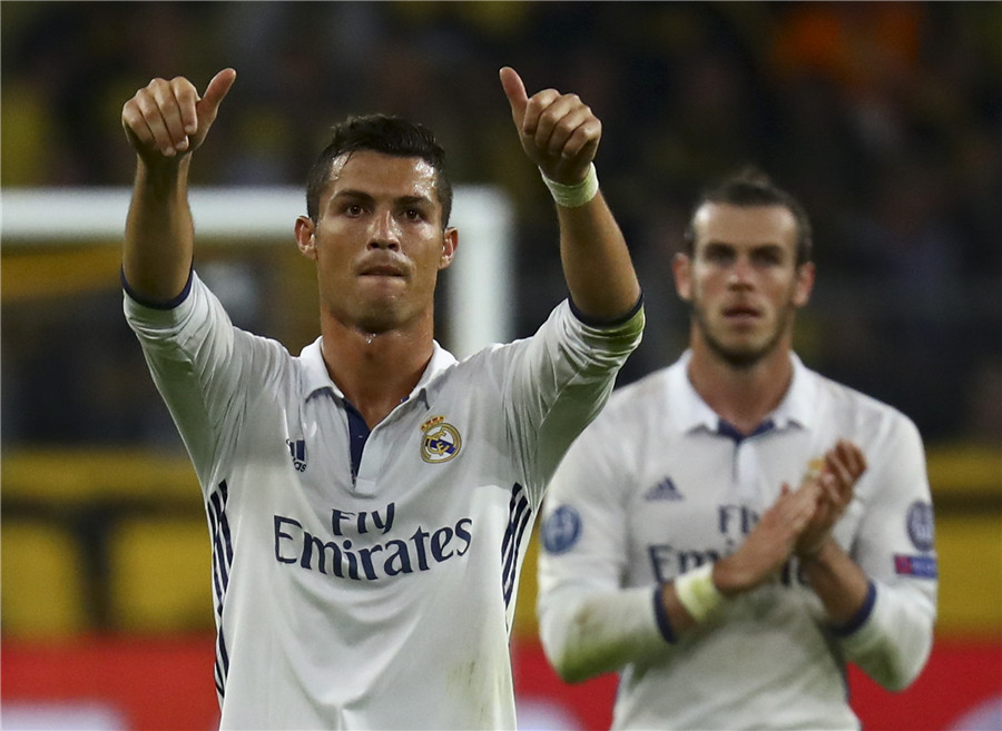 Dortmund hold Real Madrid 2-2 draw in UEFA Champions League