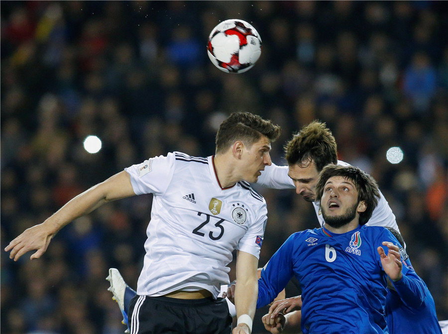 Germany keep perfect record, England down Lithuania