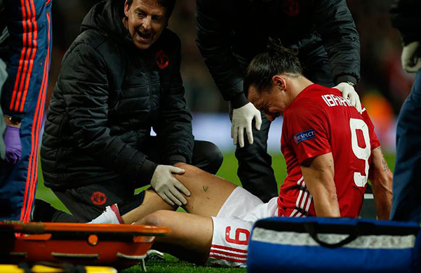 Jose not hopeful over Ibra's injury