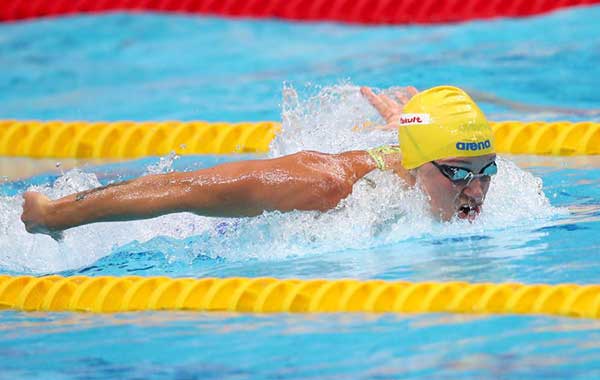 Sjostrom breaks world record in team relay at FINA worlds