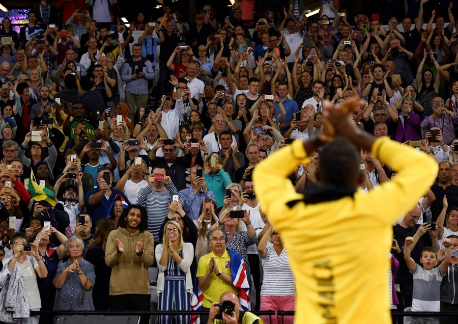 Breakdown and heartbreak as Bolt bows out