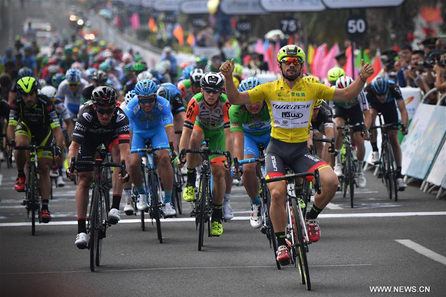 Italy's Mareczko wins Tour of Hainan fourth stage