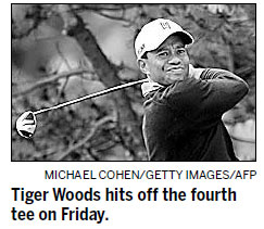 Tiger cops two-stroke penalty