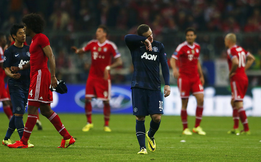 Bayern too strong for United, Atletico stuns Barca