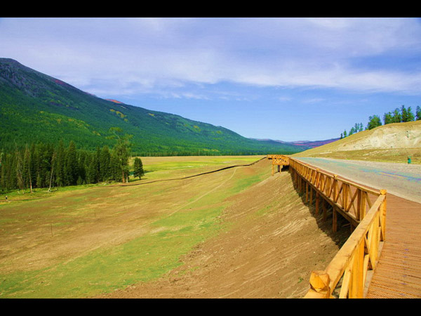 Ha'nasi nature reserve in Xinjiang