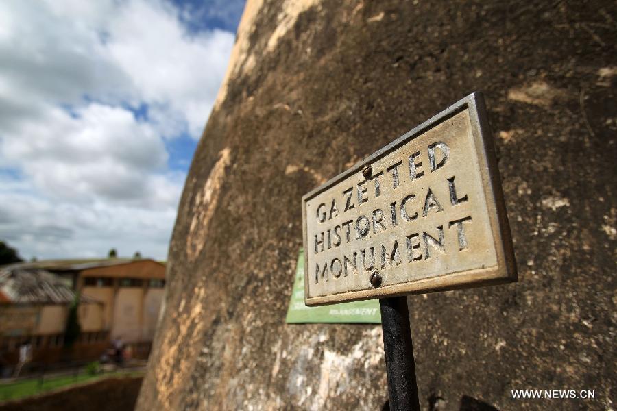 Scenery of Fort Jesus in Mombasa, Kenya