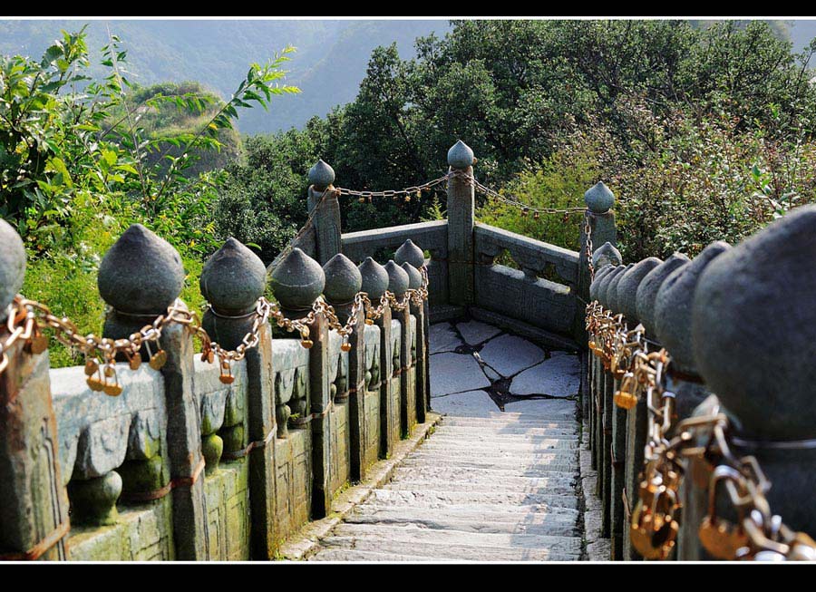 Ancient building complex in Wudang Mountain