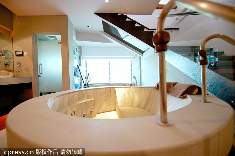 Spa parlor at Club Med Guilin resort