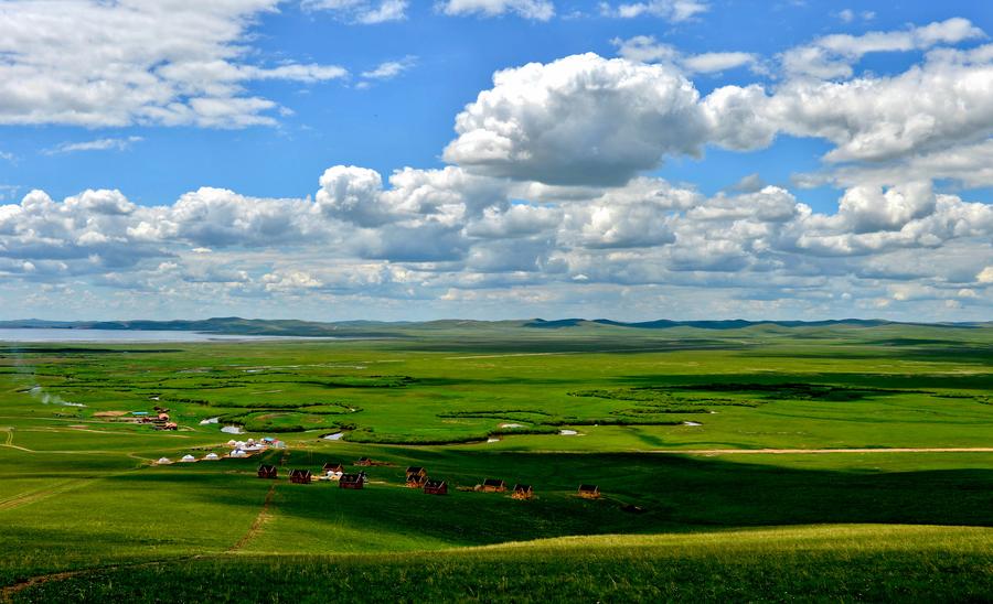 Scenery of Ulgai Grassland in N China