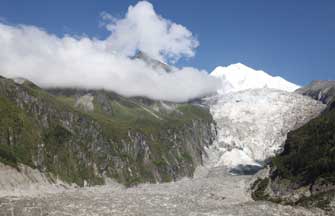 Beautiful scenery of holy mountain in China's Tibet