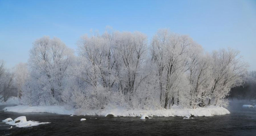 'Crystal wonderland' in NE China