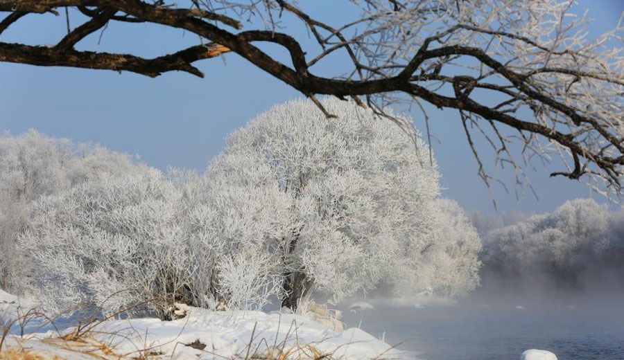 'Crystal wonderland' in NE China