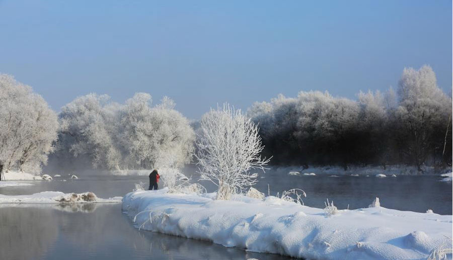 'Crystal wonderland' in NE China