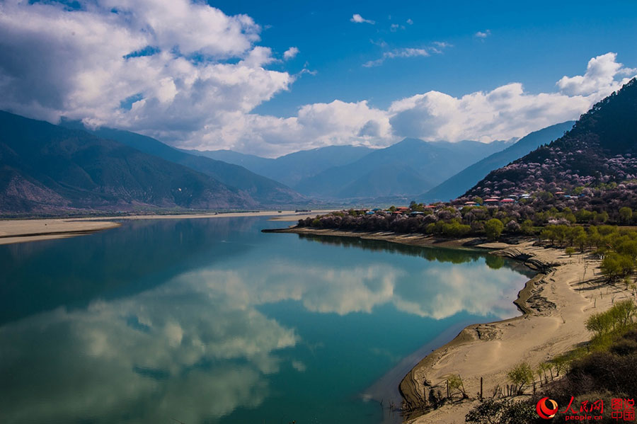 The fantastic spring in Tibet