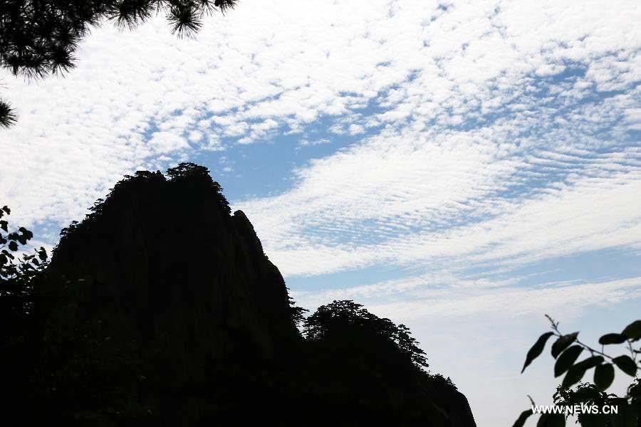 Cloud scenery after rainfall seen in E China