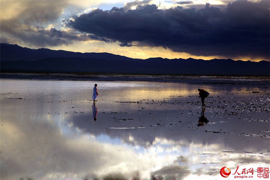 Chaka Salt Lake: 'The mirror of the sky'