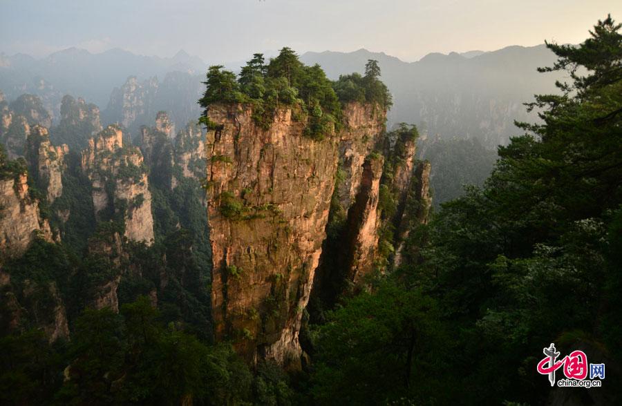 Wulingyuan Geopark in China's Zhangjiajie