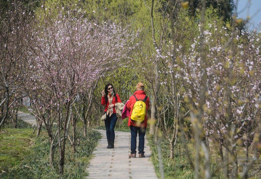 Scenery of Taihu Lake in Zhejiang