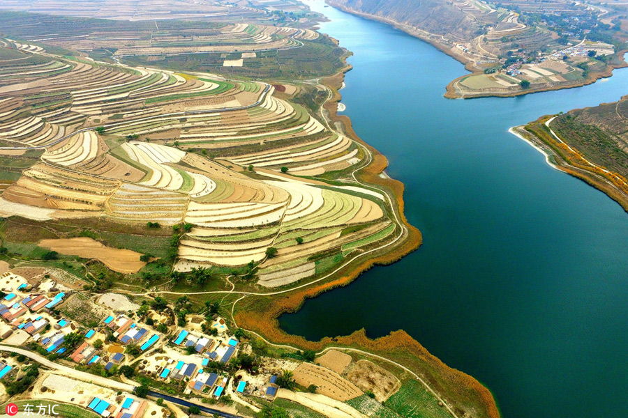 Zhenhu Lake: A serene landscape formed from a quake