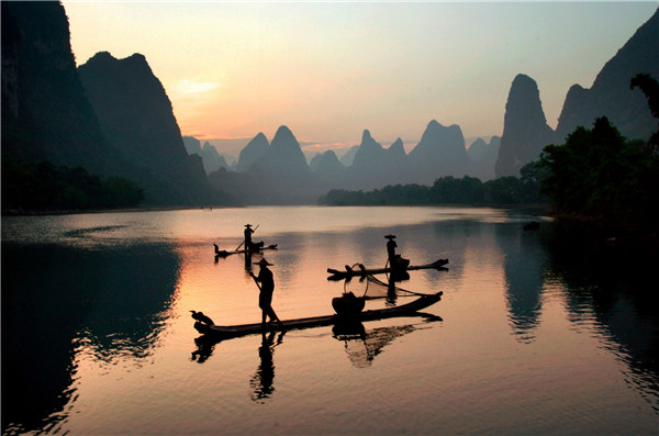 Guilin's landscapes lure travelers looking for luxury<BR>