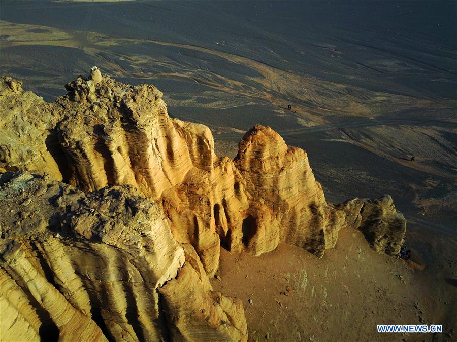 Yadan landform in Hami in Xinjiang