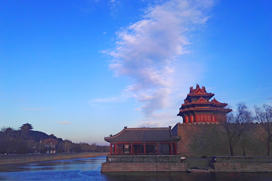 Corner Tower at its best as winter turns to spring