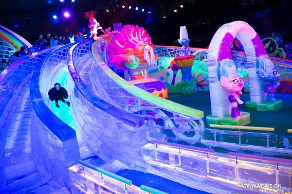 Cartoons inspire Macao's ice show