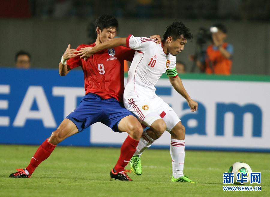 東亞杯：曾誠奮勇屢救險 國足0:0戰平韓國