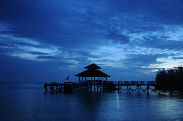 Soujourn in blue sabah