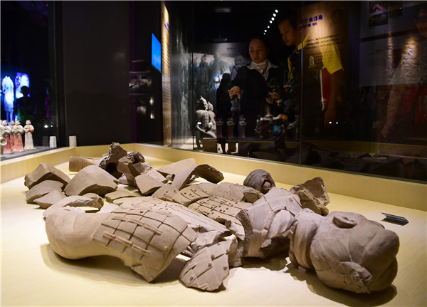 Restoring color to China's Terracotta Warriors