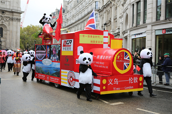 Chinese floats feature in Lord Mayor's Parade