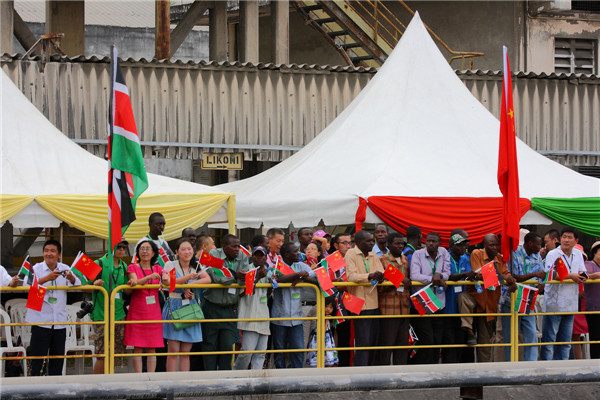 15th Chinese naval escort taskforce visits Kenya